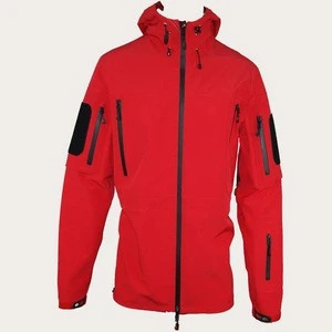 breathable multicolor jacket with ePTFE membrane three layer combined outdoor clothing unisex