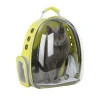 Breathable Small Pet Carrier Bag Portable Outdoor Travel Backpack Capsule Dog Cat Transparent Space Carrying Cage