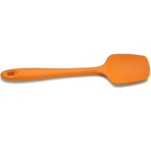 BSCI factory silicone spatula baking pastry spatula mixing muddler spoon  cream butter knife any pantone color choose