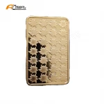 Bullet 1 Troy Oz 100 Mills Lot Gold and Silver Candian Maple Leaf .999 Gold bullion Ingot Bar with  Capsule