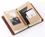 Import Calendar refill elastic closure ring binder leather journal notebook normal custom soft cover from China