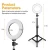 Import Camera Photo Accessories 6 inch Selfie Makeup LED Ring Light with Tripod Stand for Cell Phone from China