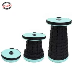 Camping Chair Plastic Folding Walking Stick Fishing with Storage Chinese Step Hospital Lab Foldable Sitting Adjustable Stool