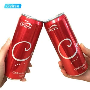 Canned cola sparkling water,OEM brand soda drink