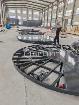 car rotating platform car parking platform car turning table for sale