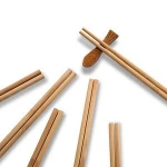 Carbonized bamboo chopsticks round/twins/tensoge chopsticks