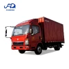 Cargo transport 4x2 light cargo box van truck 6 wheelers fence sidewall truck
