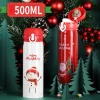 Cartoon Christmas insulation bottle vacuum 316 stainless steel cute high value portable water Tumbler Christmas gifts Bottle