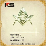 Casket and coffin accessories and equipment for decoration