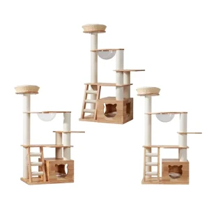 Cat Tree for Indoor Cats with Scratching Post