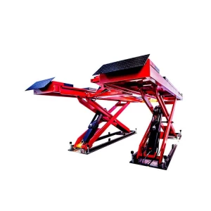 Ce-Approved Electric Hydraulic Dock Scissor Cargo Wheel Alignment Lift