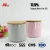 Import Ceramic Jar with Bamboo Lid Food Spice Storage Jar from China