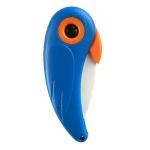 Ceramic kitchen knife womens pocket gift knife With Colourful ABS Handle