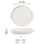 Import Chaozhou microwave bake tray baking set kitchenware ceramic white baking dish with handles from China