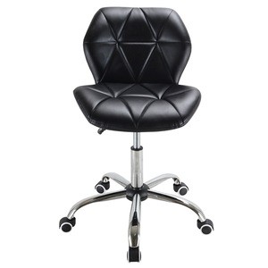Cheap Black Styling Chair Salon Furniture wholesale beauty Barber Chair with Wheels