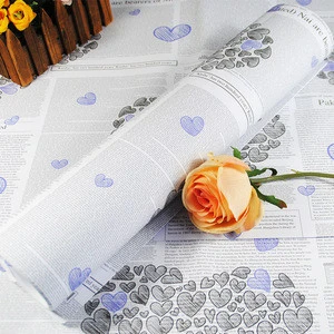 Cheap Custom Printed Newsprint Packaging Wrapping Paper