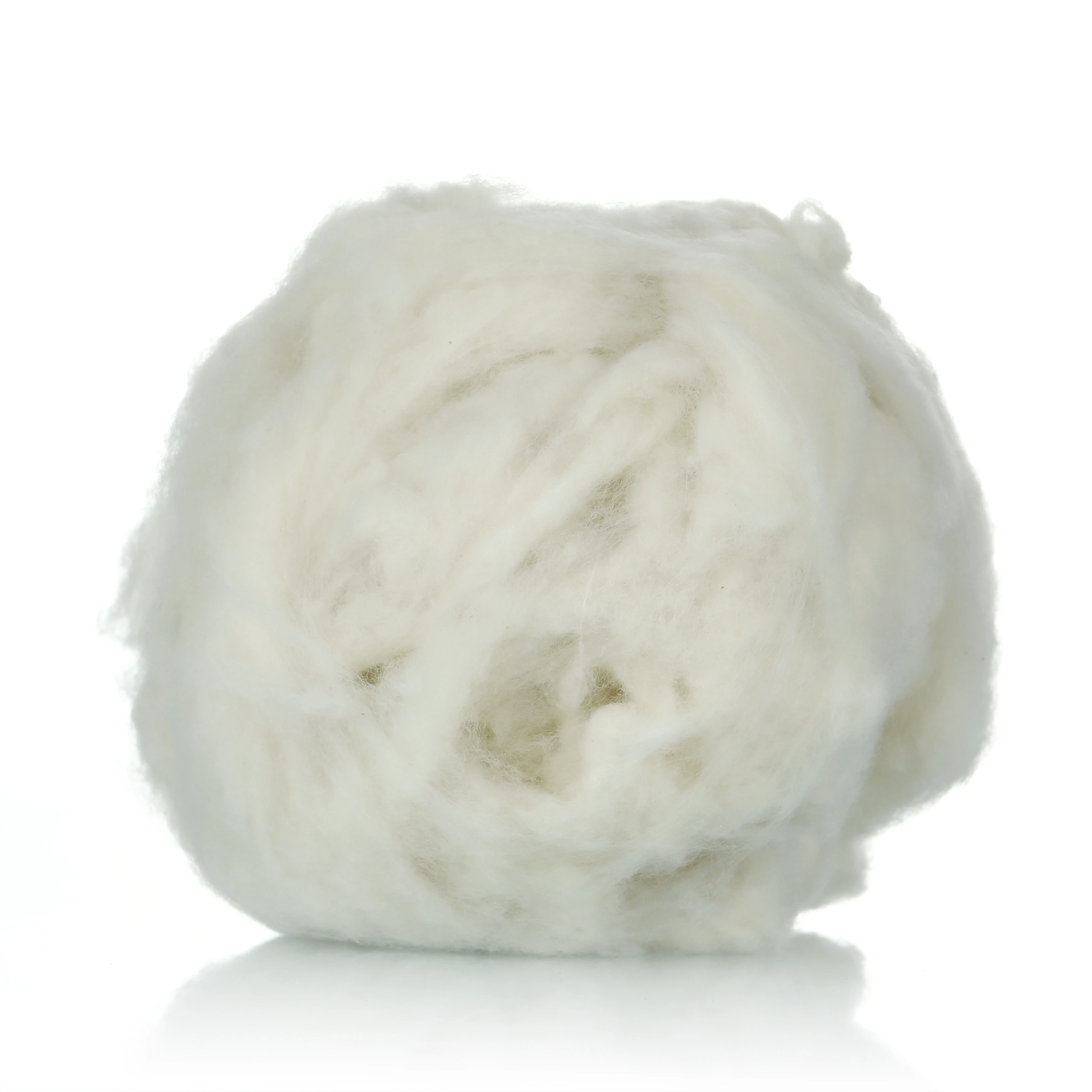 Cheap dehaired natural white goat cashmere fiber