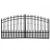 Import Cheap galvanized aluminum garden gates fence panel from China