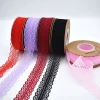 Cheap high quality Wholesale stock Polyester lace trim anglaise ribbon embroidery lace trim