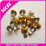 Cheap hot selling colorful Rhinestone rivet/crystal rhinestone rivet/garment rivet