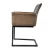 Import Cheap Price household furniture wholesale industrial style PU leather dining chairs with metal base from China