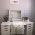 Import cheap price Mirrored furniture dresser with mirror makeup vanity table from China