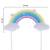Import Cheap Price Rainbow Cake Decorating Birthday Cake Decorations Cake  Plugin Party Supplies from China