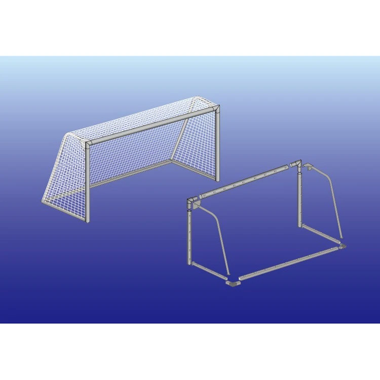 China Best Polyester Aluminum D80mm Football Goal With Stable Function