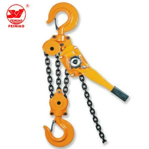 China Factory Hand Chain Lever hoist/ Hand Ratchet Puller manual chain block in hoists