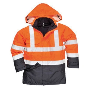China Factory Hi-Vis Protection waterproof Safety Raincoat