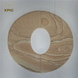 China Factory Price Hot Sale natural stone stove hearth granite fireplace parts