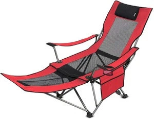 China Factory Wholesale Home and Outdoor Adjustable Used Camping Folding Plastic Chair