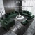 Import China Factory Wholesale Nordic Velvet Couch Sectional Sofa Living room Sofa One Two Three Seat Sofa Set Furniture from China
