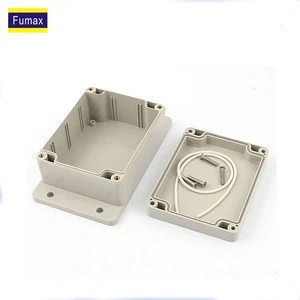 China manufacture custom case for Plastic Cover Project waterproof outdoor din rail plastic enclosure