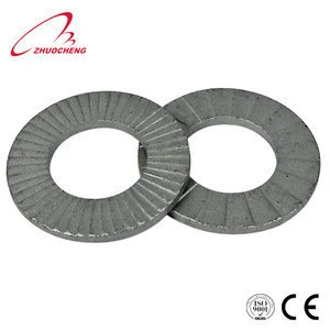 China manufacture stainless steel self locking washer Din25201