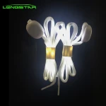 China manufacturer wholesale custom fashion high quality colourful glow in the dark light up led nylon shoelace Various styles