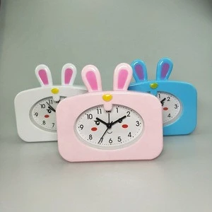 China Novelty Cute Cartoon Animal Kids mini Mechanical Alarm Clock