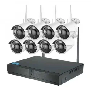 China Professional Manufacturer indoor and outdoor cameras Wifi Wireless 8CH NVR Kit video security surveillance CCTV system