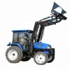 China supply 55hp Farming tractor with frond end loader machine