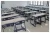 China wholesale modern school desk prices school chair and desk concave design.