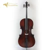 Chinese factory High Quality Spruce top Light Flame Maple Professional Solid Cellos