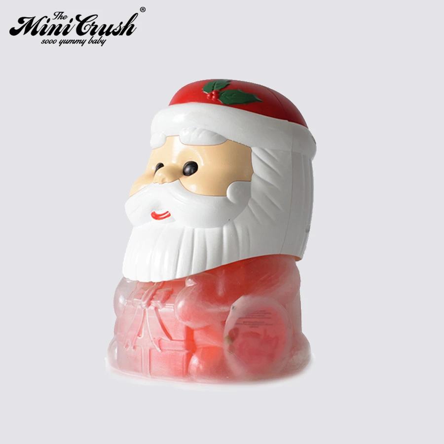 Christmas jar with fruit flavour halal jelly candy