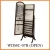 Import Classic Antique Wooden Mirrored Jewelry Cabinet with Dressing Mirror Stand Mirrored Jewelry Cabinet from China