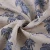 Classical coconut tree linen clothing printing 100% pure linen fabric