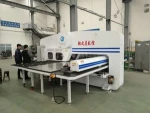 cnc turret punch press widely used in the cabinet board/kitchen equipment/lamps/cap forming