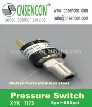 CNSENCON (XYK-114 and 117) oil water air pressure switch control air pressure switch 12 volt