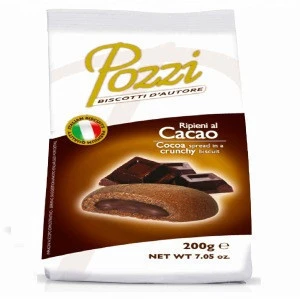 COCOA BISCUITS FILLED WITH COCOA CREAM (38%)
