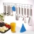 Collapsible Silicone Funnel Kitchen Food Grade FDA Approved Silicone Folding Funnel for Cooking, Water Bottle, Liquids and Power