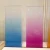 Import color gradient glass bathroom partition from China