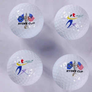 Colored Plastic Golfballs Customized Logo Golf Balls
